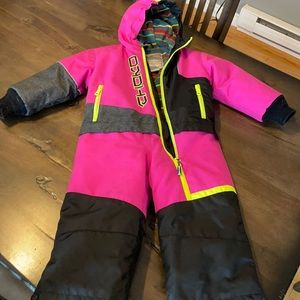 One piece snowsuit